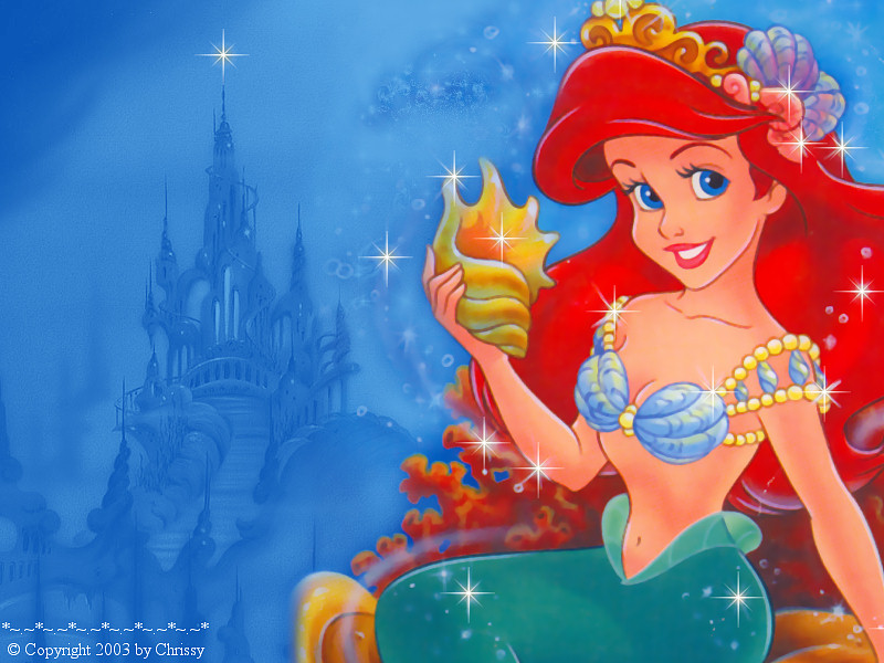 ariel wallpaper. Ariel, the little mermaid by