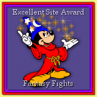 Fantasy Fights Award for LittleAriel.com