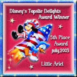 Topsite Delights Award for LittleAriel.com